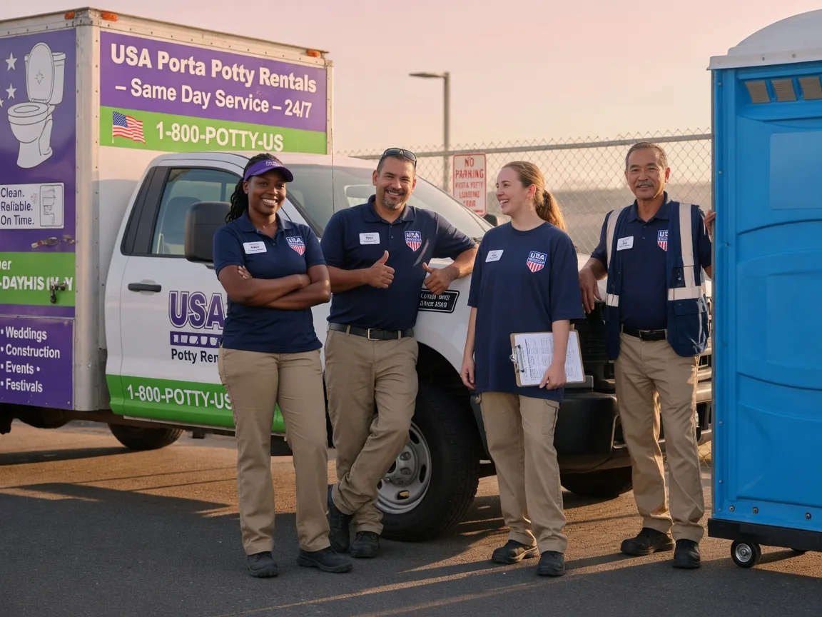 Porta Potty Rental company in Adelanto, CA